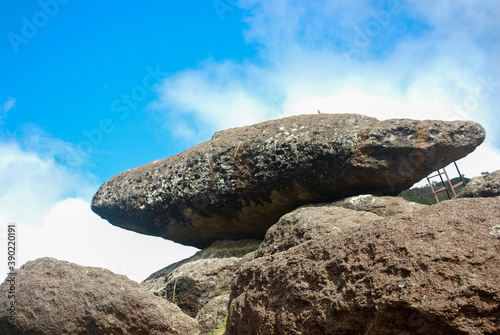 Stone balloon, tourist spot of Poços de Caldas photo