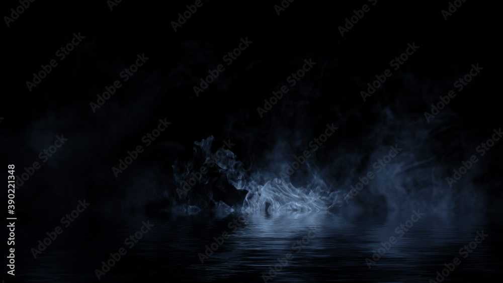 Mystery blue fog texture overlays for text or space. Smoke chemistry, mystery effect on isolated background. Stock illustration. Mystery blue fog texture overlays for text or space. Smoke chemistry, mystery effect on isolated background. Stock illustration.