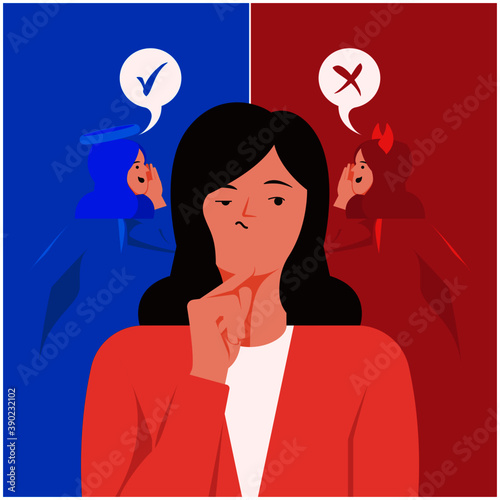 ethical dilemma illustration