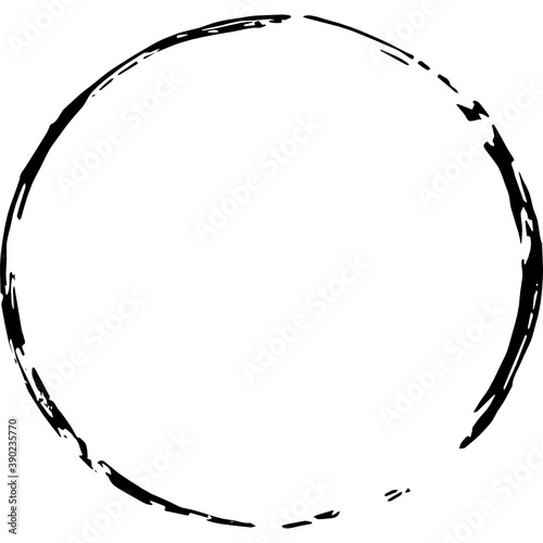 Brush or paint brush stroke vector