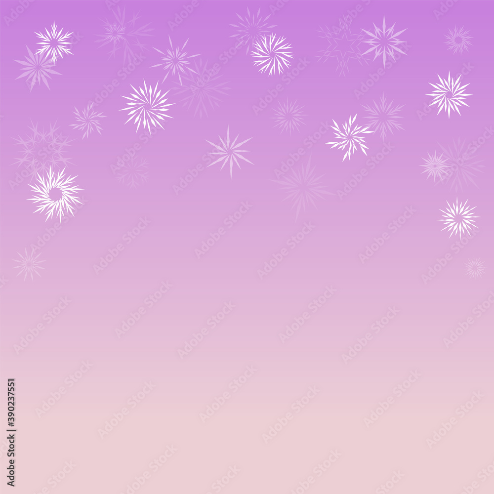 Winter background different snowflakes. Festive wellpaper for a Christmas and New Year festive decor. Vector illustration Winter background different snowflakes. Festive wellpaper for a Christmas and New Year festive decor. Vector illustration