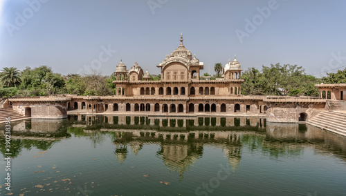Obraz na plátne Govardhana City in Uttar Pradesh, India