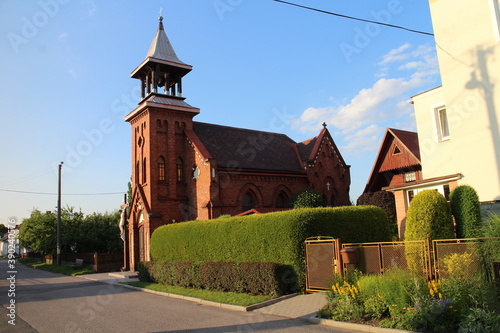 Chapel Panny Marie Schönstattske in Strahovice village in North Moravia, Silesia, Czech republic