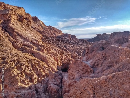 The Moon Valley (Valle de la Luna) in Atacama Desert is one of the most visited attractions in San Pedro de Atacama, Chile. It’s known for its moonlike landscape of dunes, rocks and mountains.