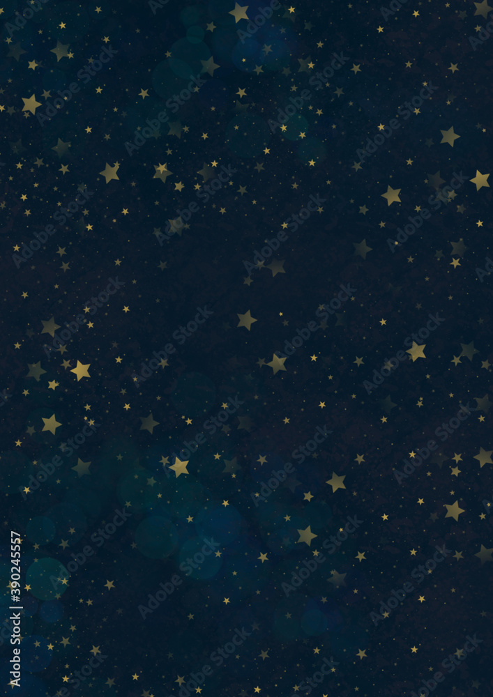 Fototapeta premium Christmas banner with stars