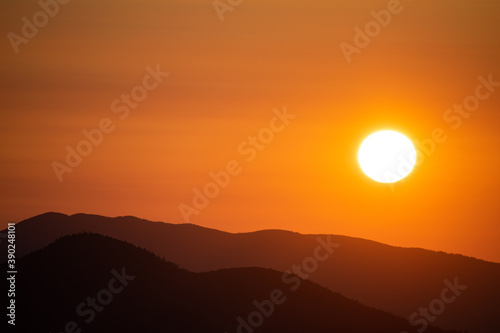 sunset over the white mountains © Ben