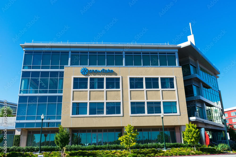 S Headquarters In Silicon Valley Stock Photo - Download Image