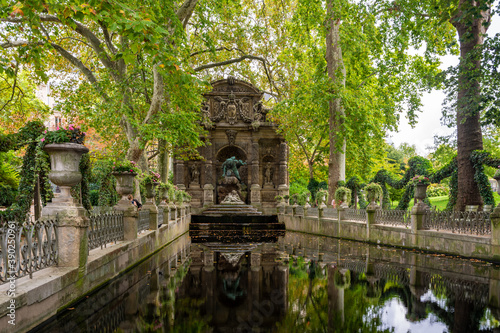 The Medici Fountain in Paris