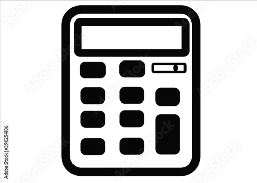 Calculator icon for apps and website