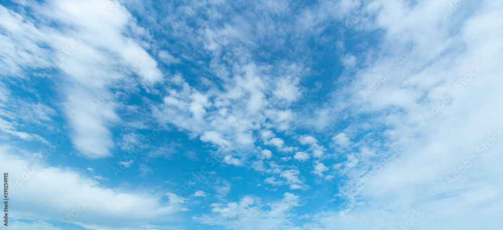 International day of clean air for blue skies concept: Abstract white cloud and blue sky in sunny day texture background International day of clean air for blue skies concept: Abstract white cloud and blue sky in sunny day texture background
