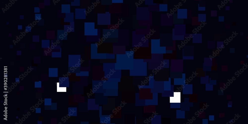 Light BLUE vector texture in rectangular style. Light BLUE vector texture in rectangular style.