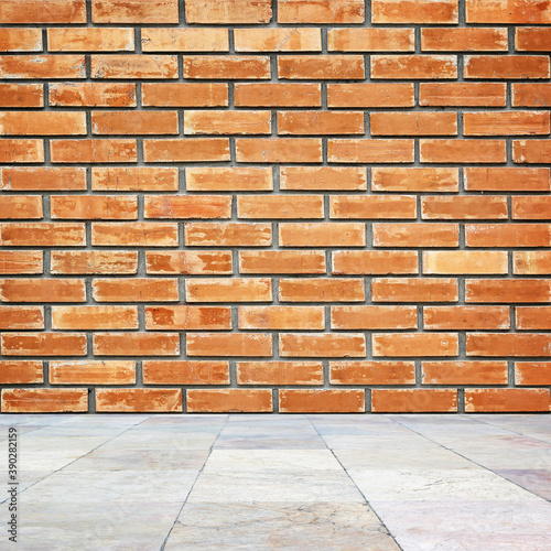 grunge background, red brick wall texture 