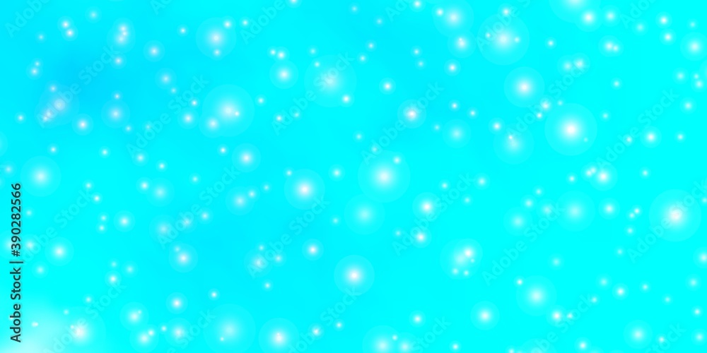 Light BLUE vector texture with beautiful stars. Light BLUE vector texture with beautiful stars.