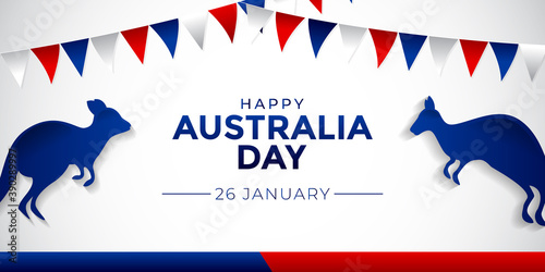 Happy Australia Day Background