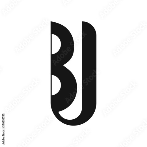 initial letter ub or bu logo vector designs