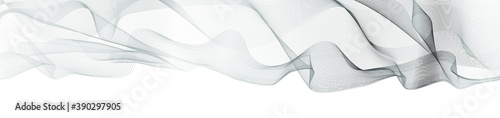 Abstract smooth curved lines Design element Technological background with a line in the form of a wave Stylization of a digital equalizer Smooth flowing wavy stripes made by blends Vector