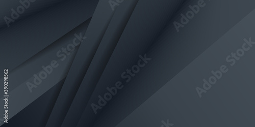 Abstract background dark with carbon fiber texture vector illustration with triangles stripes