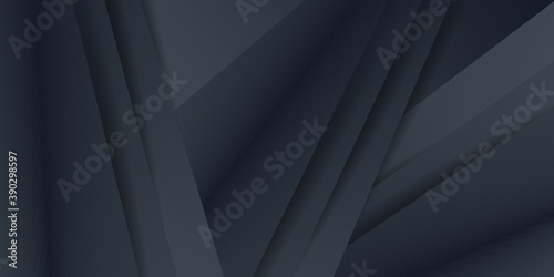 Abstract background dark with carbon fiber texture vector illustration with triangles stripes