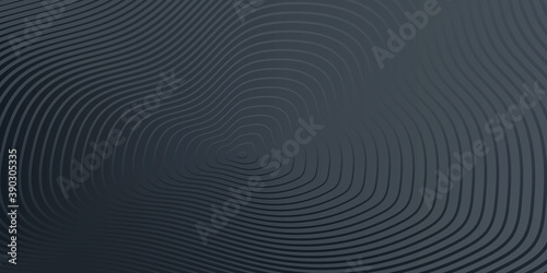 Abstract background dark with wavy curve carbon fiber texture vector illustration