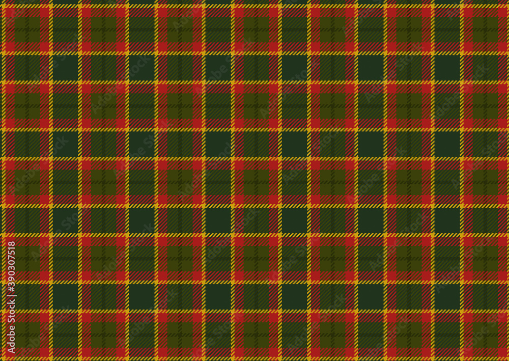 Obraz premium クリスマス風タータンチェック xmas design tartan check background