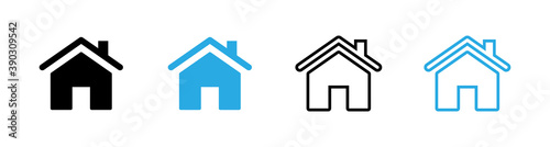 Vektor Home Symbole