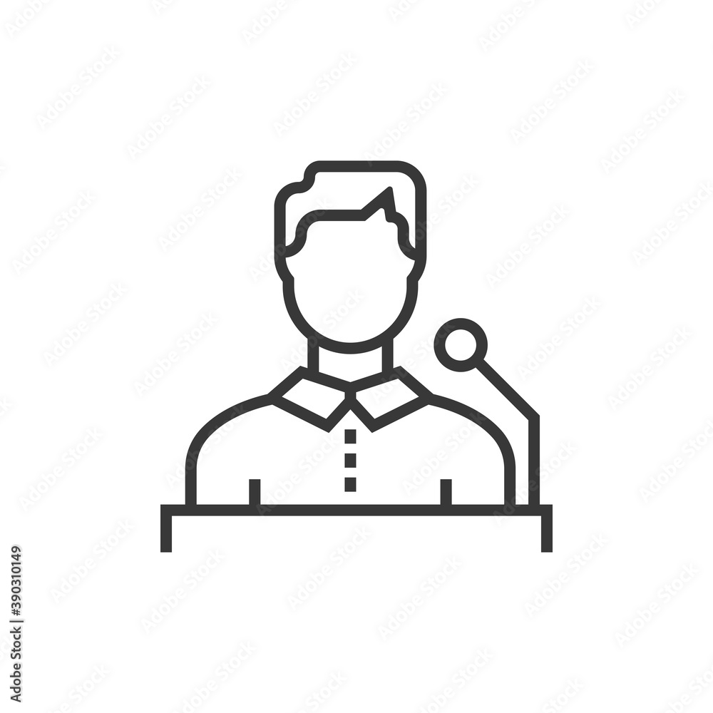 Speaker icon isolated on white background. Speech symbol modern, simple, vector, icon for website design, mobile app, ui. Vector Illustration Speaker icon isolated on white background. Speech symbol modern, simple, vector, icon for website design, mobile app, ui. Vector Illustration