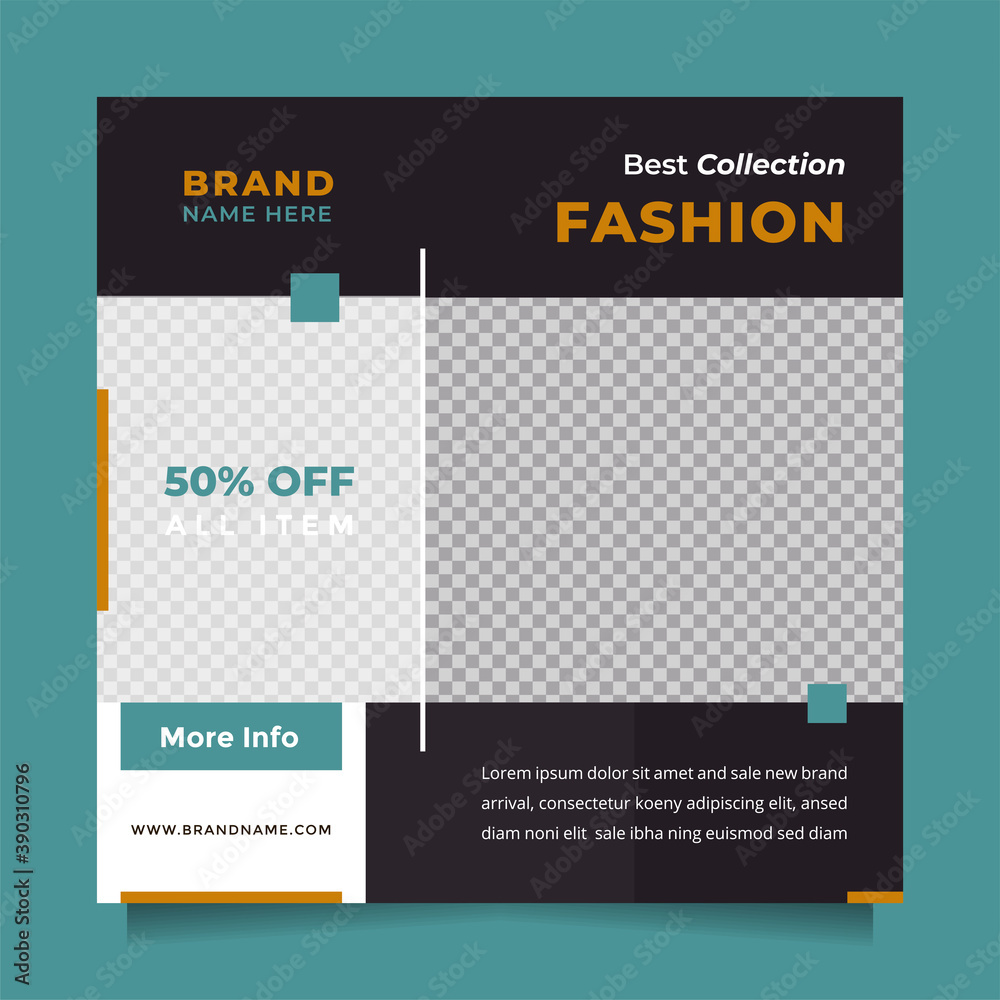 Stylish and modern black design social media post promotion template and web banner template. Editable promotion design brand fashion and other product. Editable business and Instagram concept Stylish and modern black design social media post promotion template and web banner template. Editable promotion design brand fashion and other product. Editable business and Instagram concept