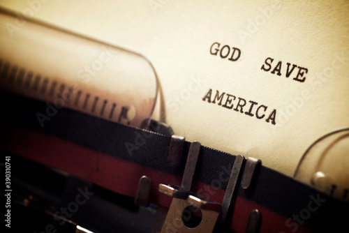 God save America phrase