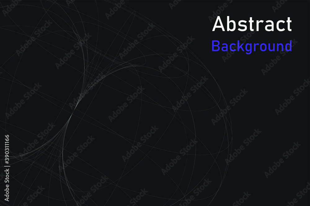 Abstract minimalistic background. 10 eps. Blacl background for web, advertising banner, cover, design etc.