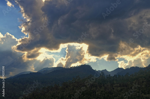 Pai, Thailand - Mountain Clouds