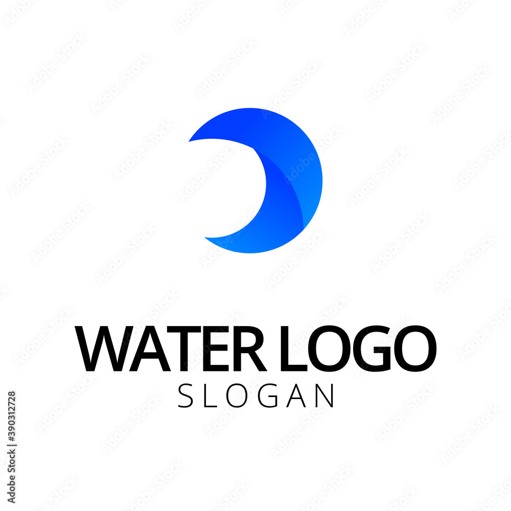Water wave icon vector design Water wave icon vector design