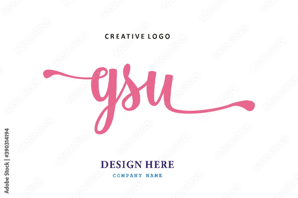 GSU lettering logo is simple, easy to understand and authoritative GSU lettering logo is simple, easy to understand and authoritative