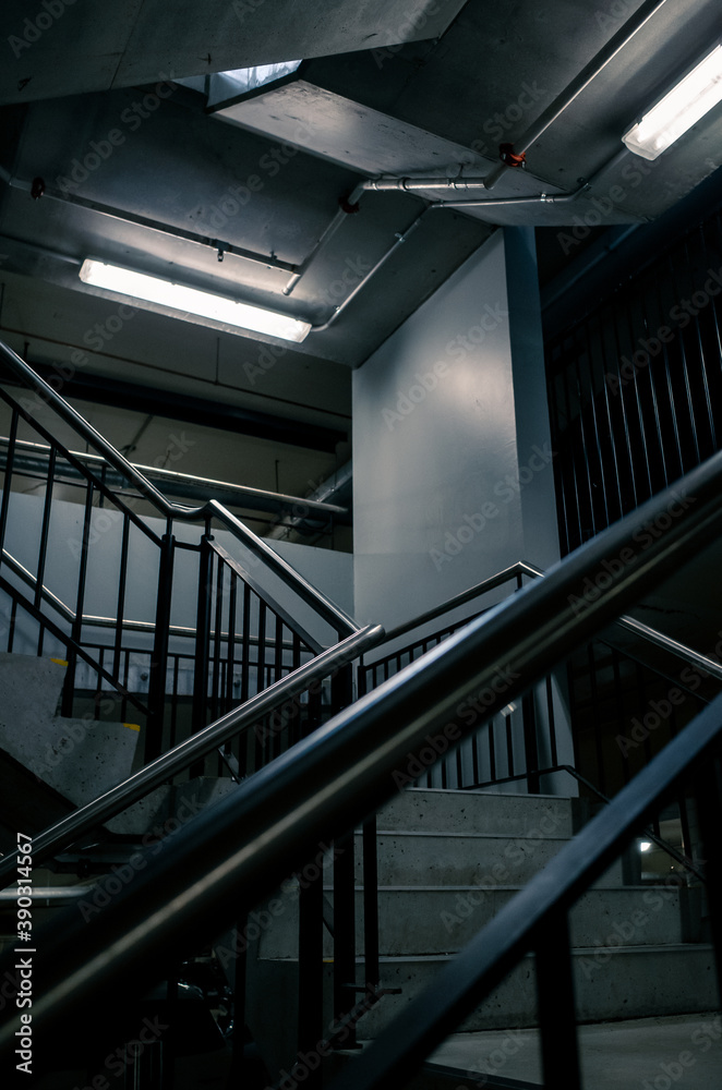 Fototapeta premium Stairwell in the building