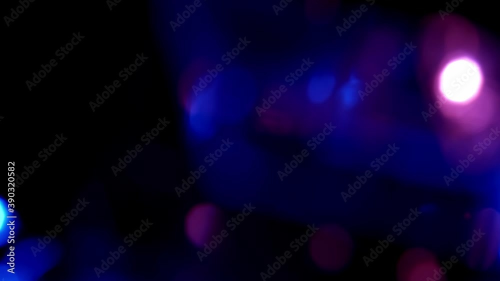 Lights glare and rays in pink, purple and blue abstract. natural crystal light