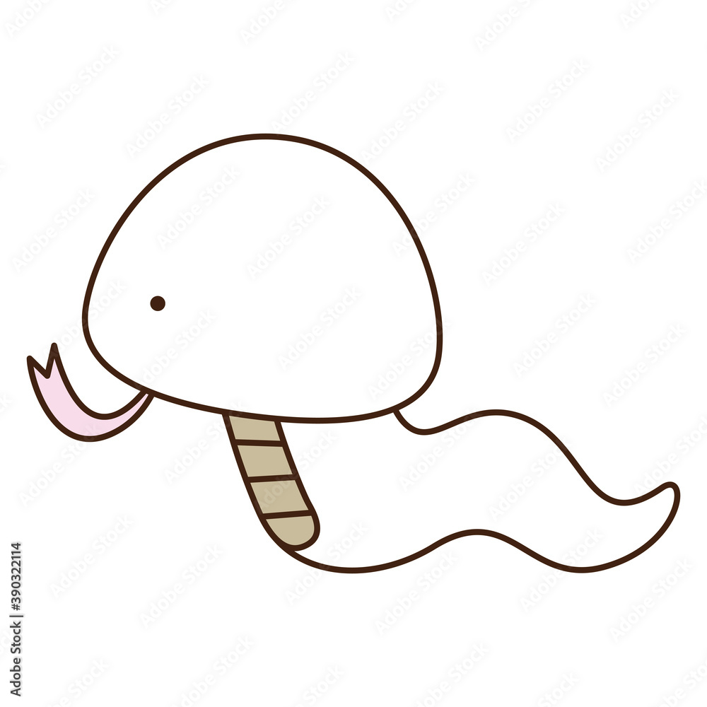 年賀状に使える干支(巳)が走っているイラスト 年賀状に使える干支(巳)が走っているイラスト
