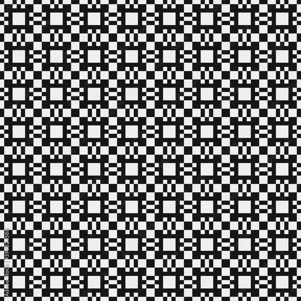 Abstract Cross Pattern Dots Logo generative computational art illustration