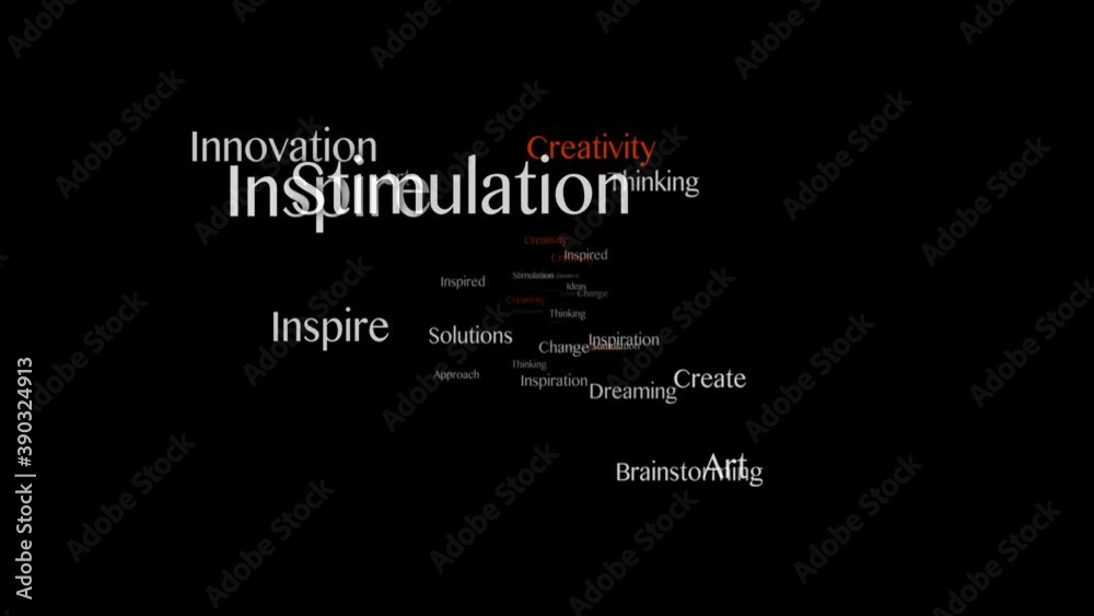 Creativity Keywords Animation, Background, Loop, 4k
