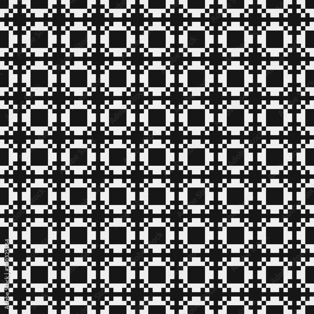 Abstract Cross Pattern Dots Logo generative computational art illustration