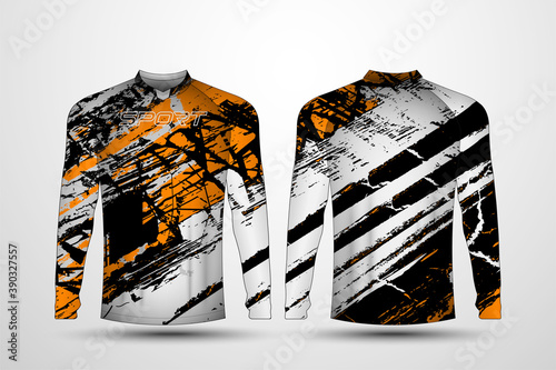 t-shirt Sport jersey template.