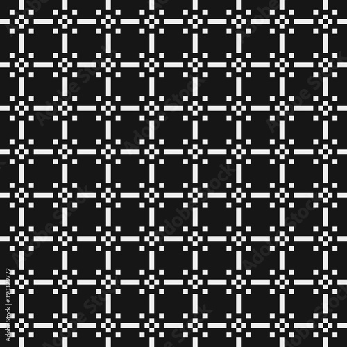 Abstract Cross Pattern Dots Logo generative computational art illustration