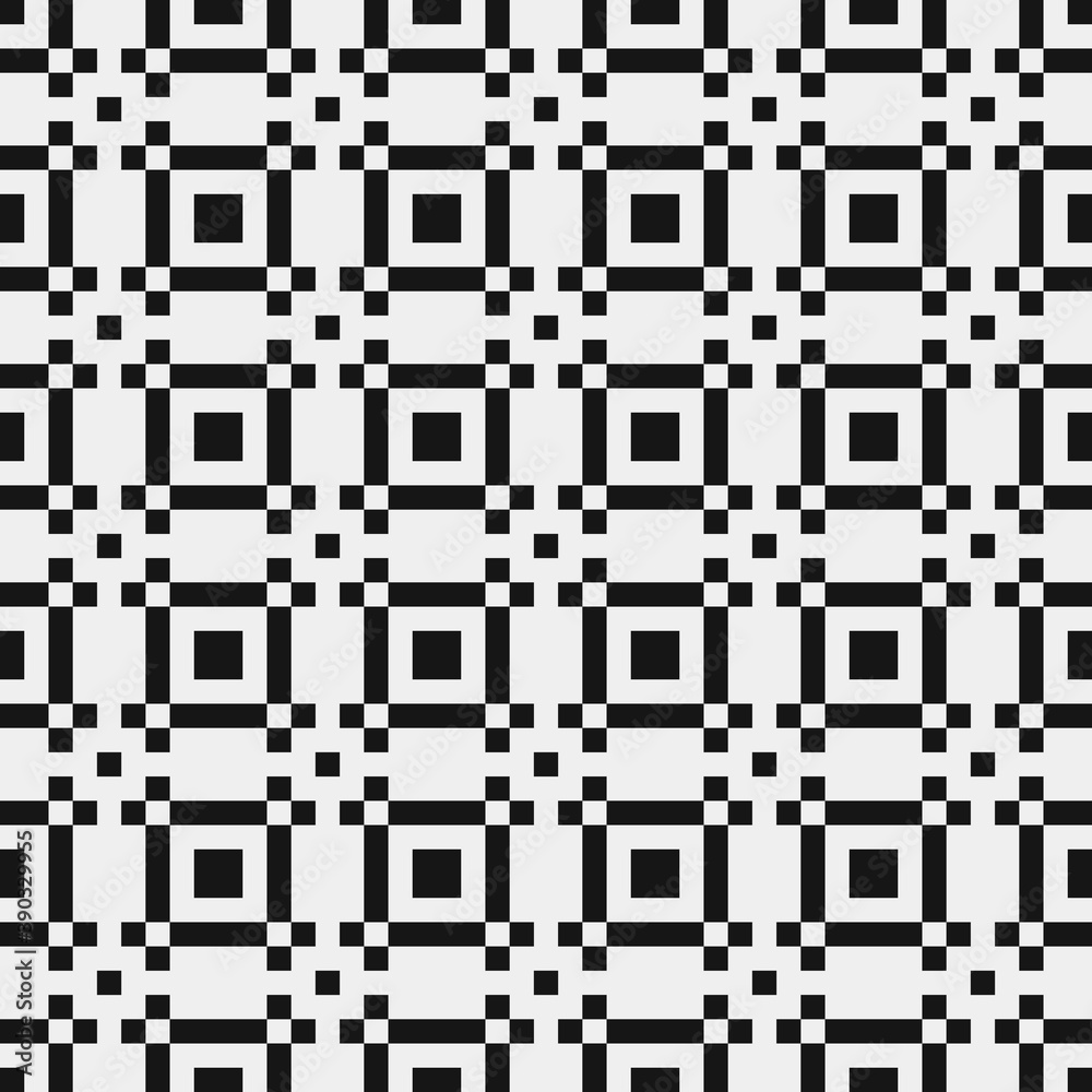 Abstract Cross Pattern Dots Logo generative computational art illustration