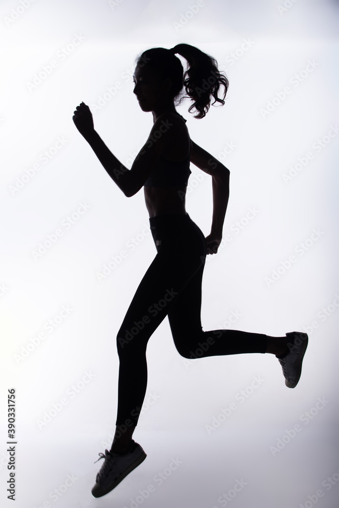 Fitness Woman who exercise heavily and has sport athlete muscle Fitness Woman who exercise heavily and has sport athlete muscle