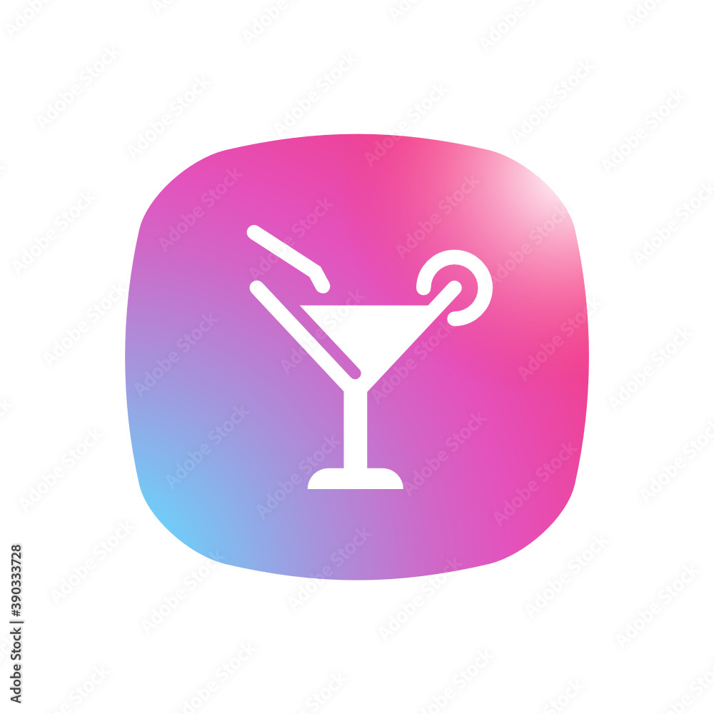 Cocktail - Mobile App Icon Cocktail - Mobile App Icon