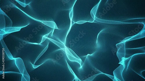 Futuristic Wave Abstract Background - Motion Background. - graphics photo