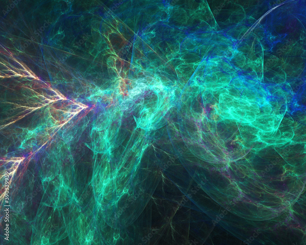 fractal on black fractal on black