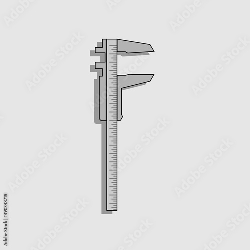 The caliper is a technical measuring instrument that functions to measure the inner diameter, outer diameter and depth of an object with a degree of precision