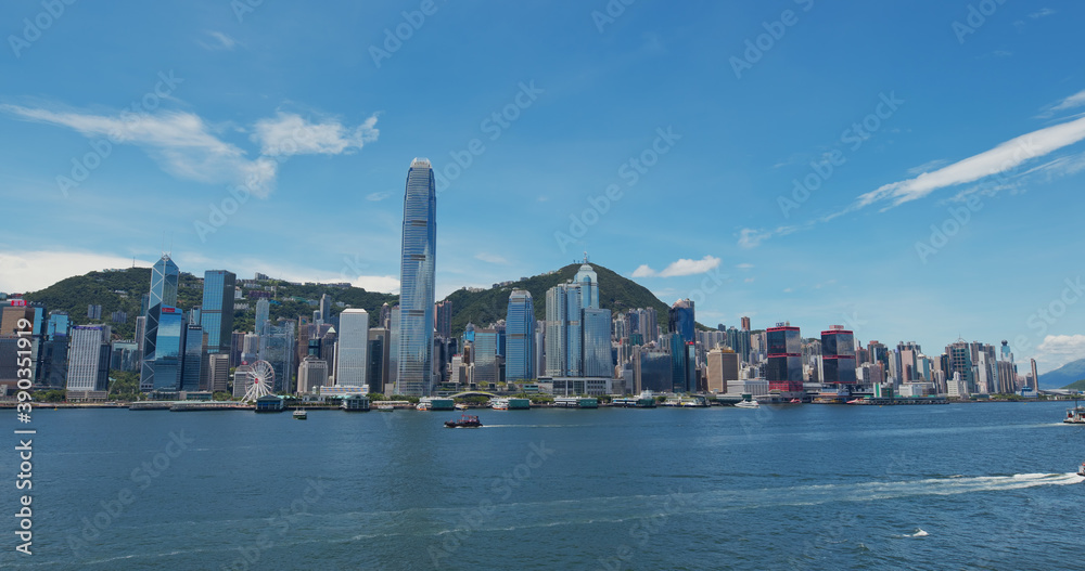 Fototapeta premium Hong Kong city