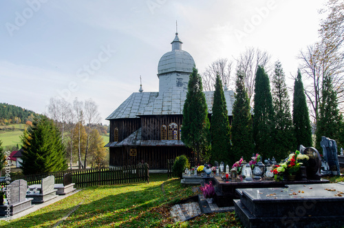Fototapeta Naklejka Na Ścianę i Meble -  Cerkiew Hoszowczyk - Bieszczady 
