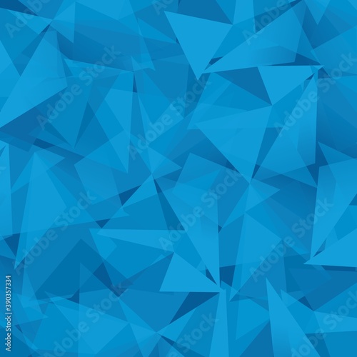 background abstraction blue triangles