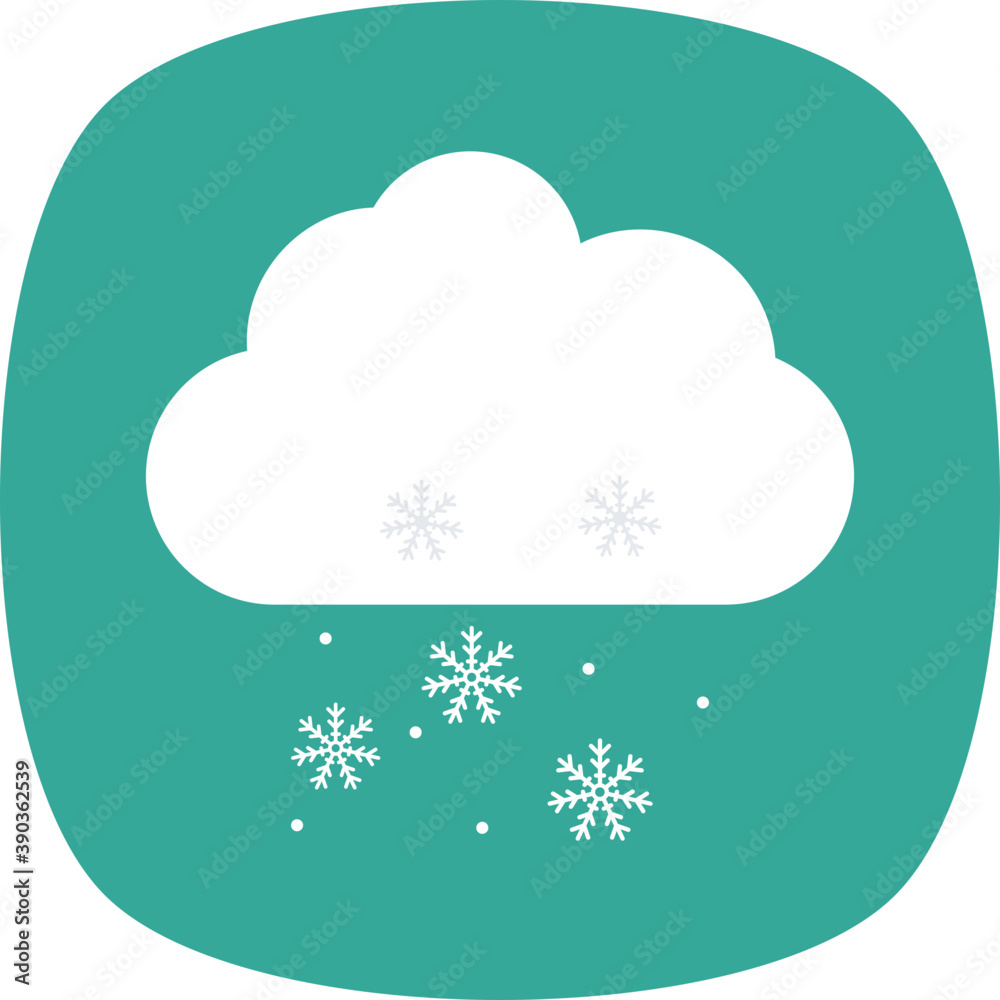 It's snowing winter, snowflakes falling from cloud in slow motion
It's snowing winter, snowflakes falling from cloud in slow motion
